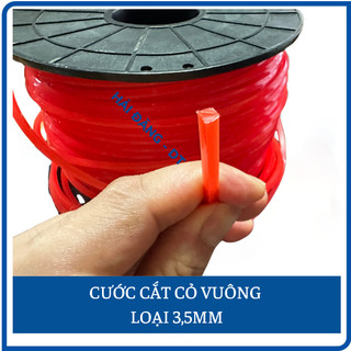 Dây cước cắt cỏ vuông loại 3,5mm cho máy cắt cỏ