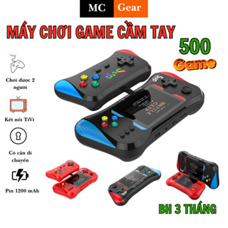 Máy Chơi Game Cầm Tay mini X7 Plus Hơn 500 Game Màn Hình HD Phiên Bản Mới Nhất Có Tay Cầm Chơi Game 2 Người chơi bh 3T