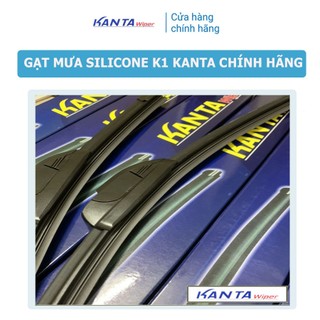 [CHÍNH HÃNG] - Gạt mưa silicone K1 Kanta - Gạt mưa chính hãng Kanta  - Phù hợp cho các dòng xe ngàm móc U.