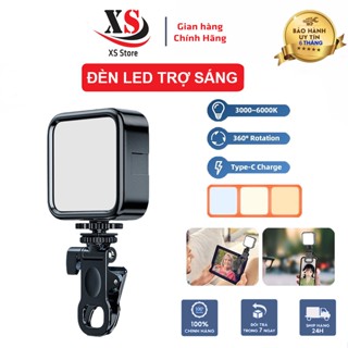  Đèn Led Mini Trợ Sáng QX-F1 QX-F2 Hỗ Trợ Ánh Sáng Quay Video Chụp Ảnh Livestream - XS Store 