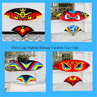 Diều 1m7 Pun Cacbon Áo In Nhiệt Cực Nét Giá Học Sinh