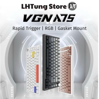 Bàn phím cơ gaming vgn a75 | rapid trigger | rgb | layout 75% | gasket mount