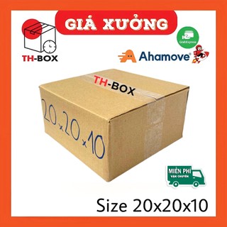 20x20x10 Combo 10 Hộp carton đóng hàng