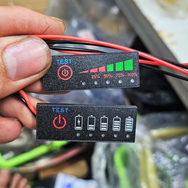 Mạch báo pin lithium 3s 12,6v nhiều mẫu Đẹp. Đồng hồ hiển thị phần trăm pin cho khối pin 3s 12v - Hồ