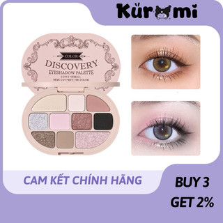 [HÀNG MỚI] Bảng Phấn Mắt 10 Ô Discovery Phong Cách Cổ Điển Lolita GOGO TALES Color Discovery GT486 - GOGOTALES