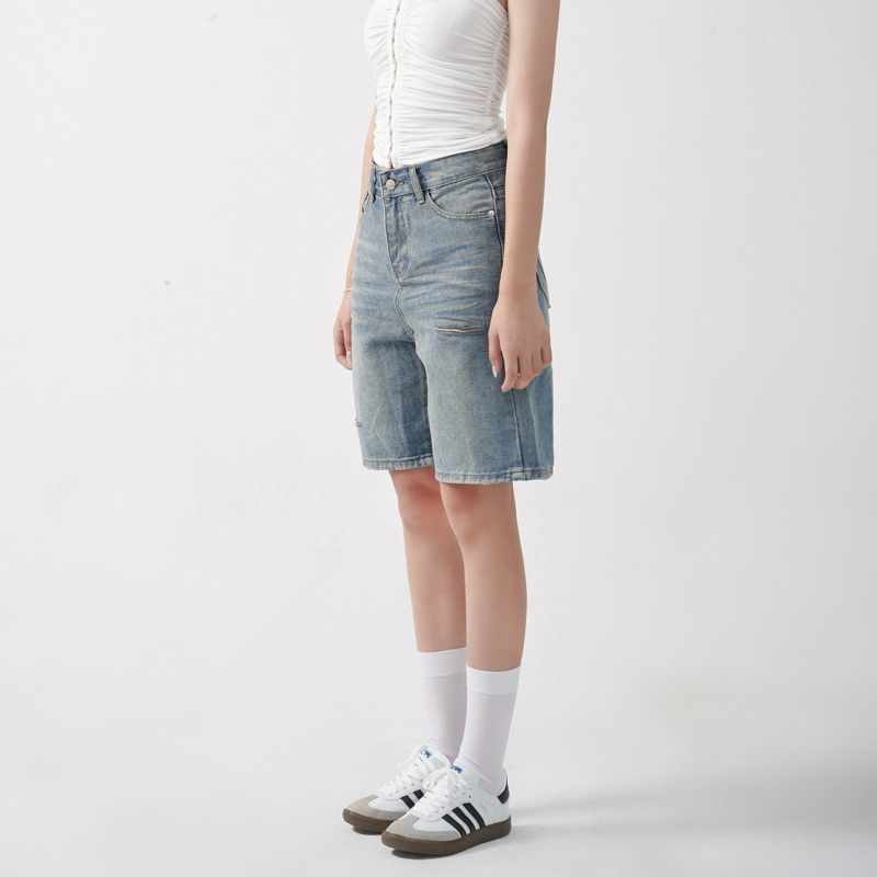 Quần bò ống lửng Drift JEANS
