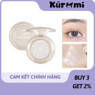 Nhũ Mắt Xixi Highlight Phấn Mắt Đơn Sắc Bắt Sáng KUROMI Phấn Bắt Sáng XIXI Highlighter Ánh Kim Tuyến Lấp Lánh NO.D559