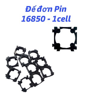 Combo 10 khung - đế đơn pin 18650 - 1cell