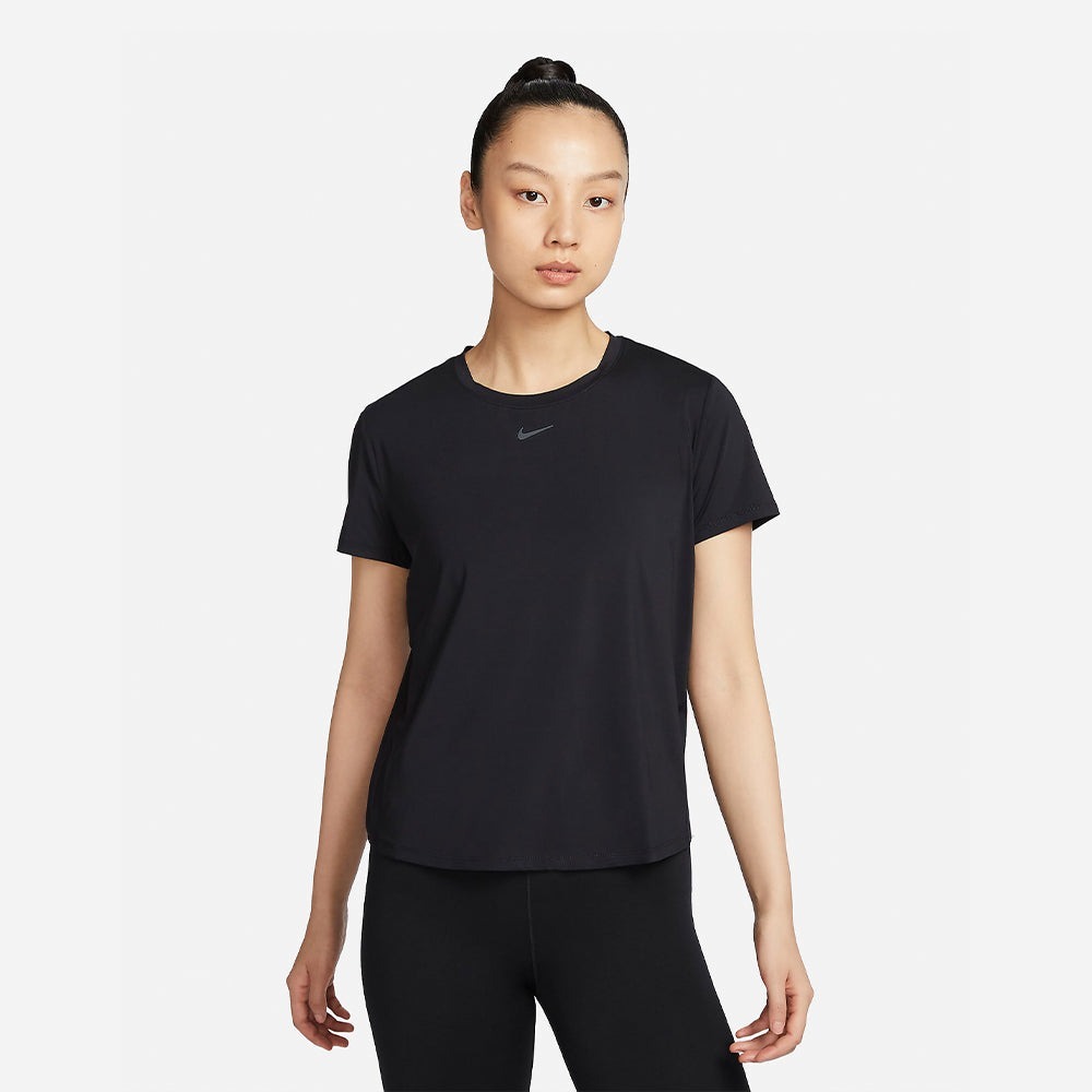 Áo Thun T-shirt Chạy Bộ Nữ Nike Dri-Fit One Standard-Fit - Đen
