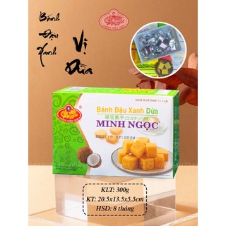 Bánh Đậu Xanh Dừa Rồng Vàng Minh Ngọc A35 300g - Đặc Sản Hải Dương