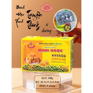 Bánh Đậu Xanh Rồng Vàng Minh Ngọc A35 300g - Đặc Sản Hải Dương