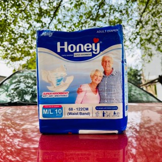   Tã dán  Bỉm già Honey ML10 XL10 miếng Siêu thấm - Siêu tiết kiệm #bỉm già Honey #bỉm merzy #bỉm già Merzy #merzy 