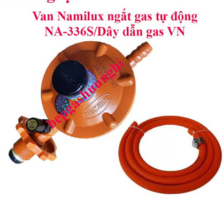 Van gas điều áp ngắt gas tự động Namilux NA - 337S VN + Dây gas