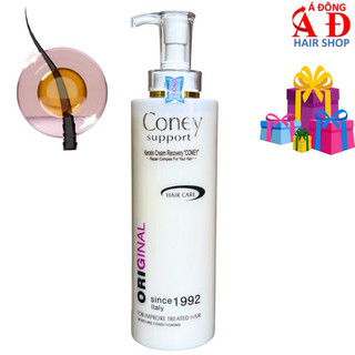 Kem hấp ủ keratin coney recovery cream phục hồi tóc hư tổn 730ml