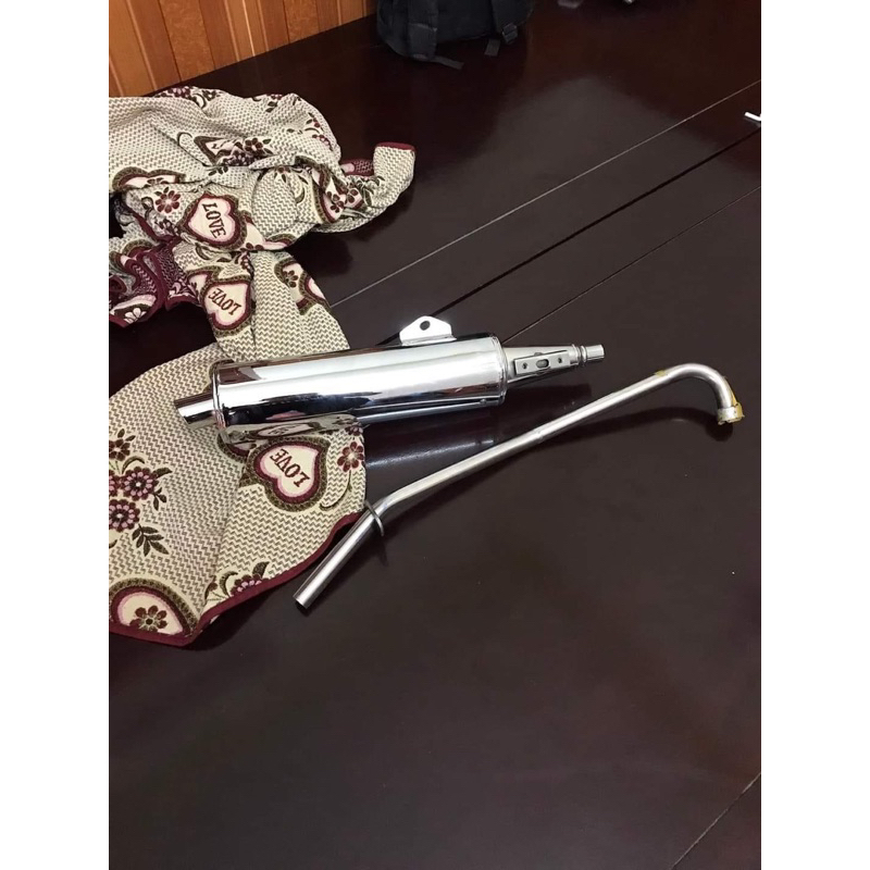 Bô RSX Móc Nhẹ đanh giòn lắp Wave 50/100/110 cổ inox phom vế h