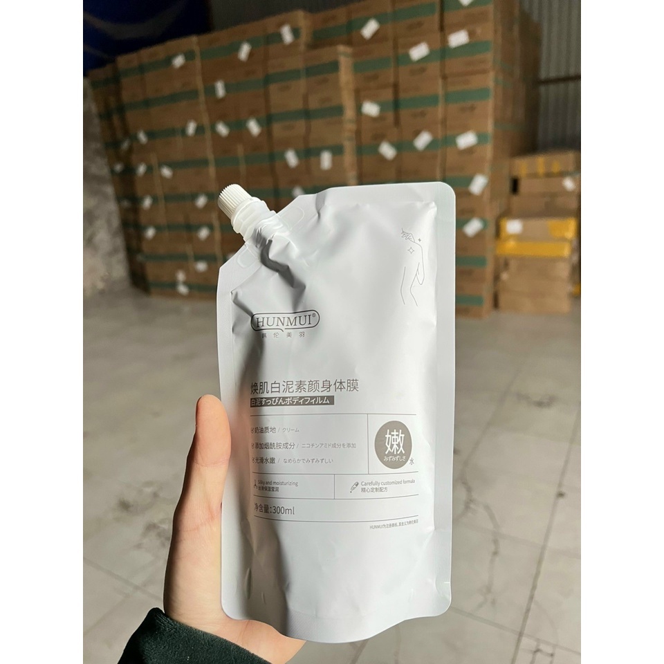 Mặt Nạ Ủ Trắng Body HUNMUI 300ml