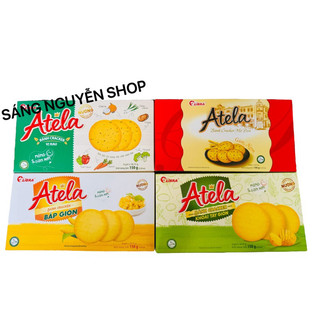 Bánh quy giòn atela libra cracker hộp 150gr