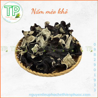 nấm mèo (mộc nhĩ) khô loại to dày - 100g (sale)