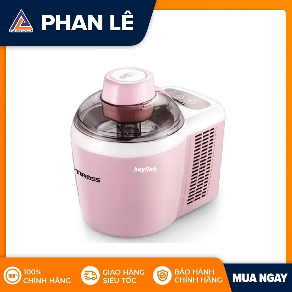 Máy làm kem TIROSS TS9090-Hồng
