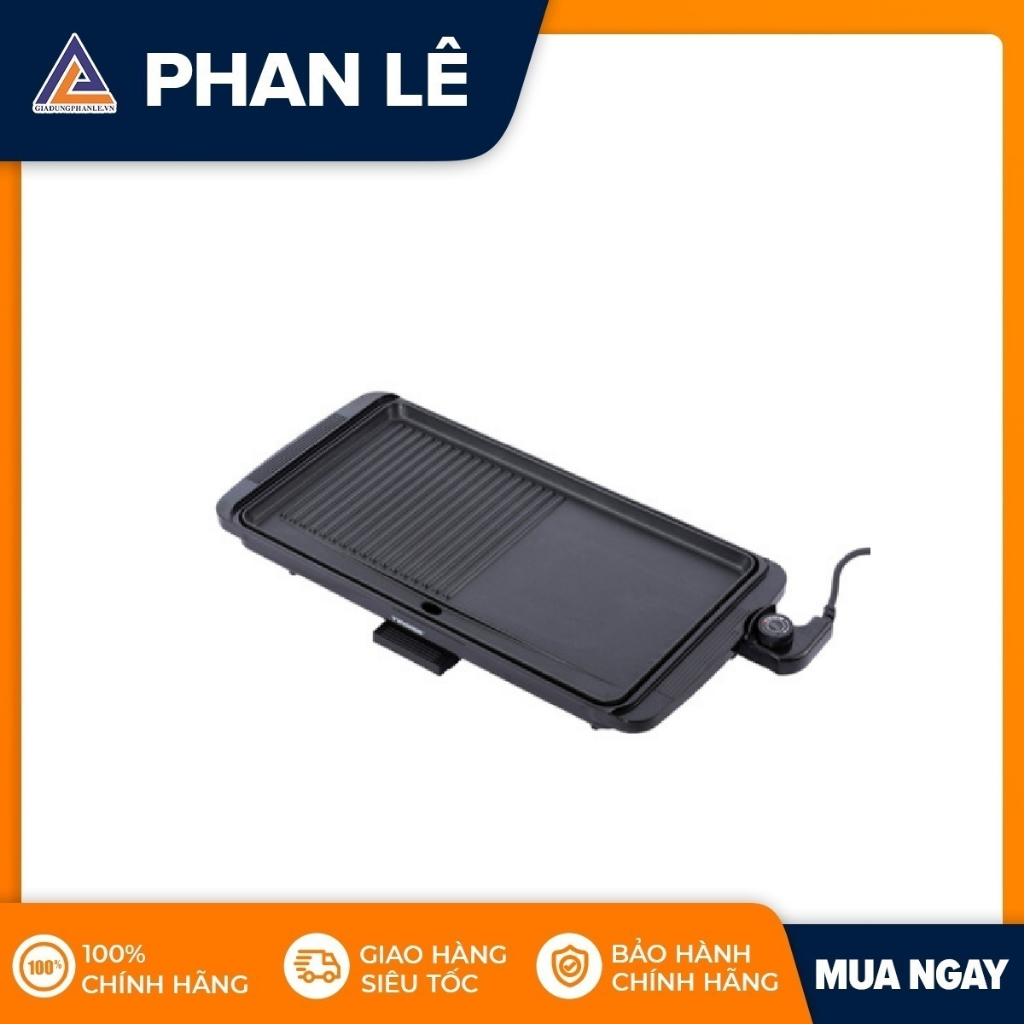 Vỉ nướng để bàn Tiross TS9681 công suất 2000W
