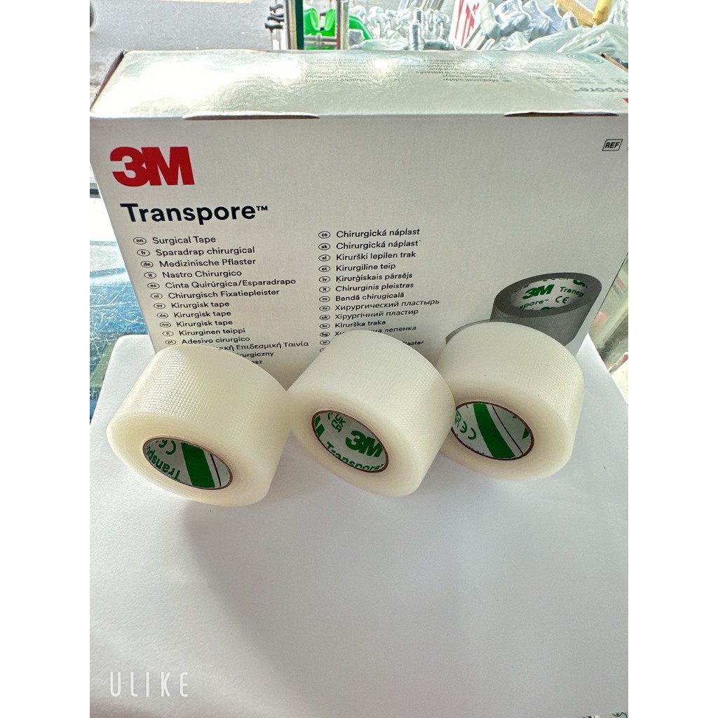 Băng keo trong y tế trong suốt 1527-1 kích thước 2.5cmx9.1m (Chính hãng 3M - Mỹ)