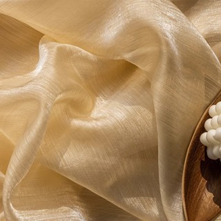   VẢI CẮT MÉT  Vải Voan Gân Óng Ánh phụ kiện cho các shop làm đồ handmade may đầm công chúa cho bé 