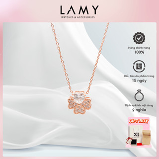 Dây chuyền bạc nữ CDE Graceful Leaf Pendant Rose Gold Necklace CDE6386RG - Dây chuyền nữ cao cấp