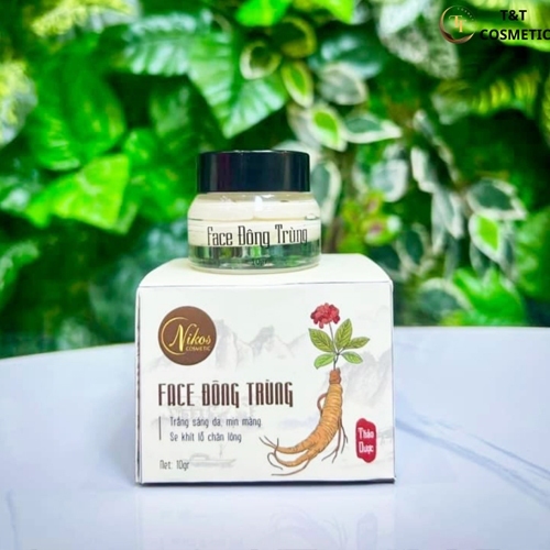 [Chính Hãng] Kem Face Đông Trùng Nikos Beauty 10g - Boss Thanh Nhi Nicos size lớn - YUKISHOP