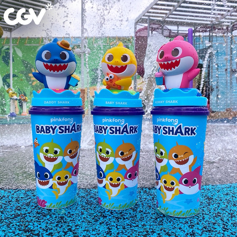 [CGV] Ly nước CGV Cinemas Vietnam Baby Shark 945ml