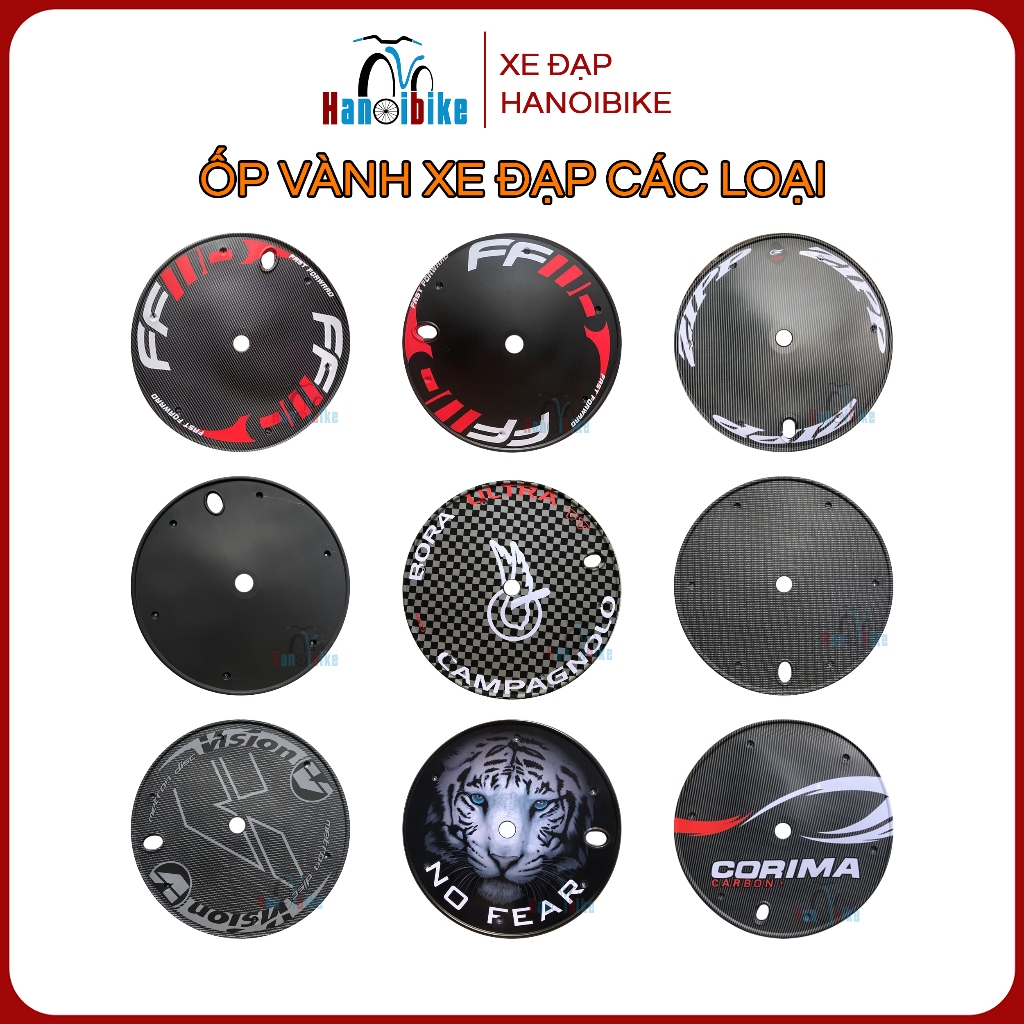 Ốp vành dùng cho xe đạp Fixed Gear bánh 700C FF, campa, vision giả bánh mâm