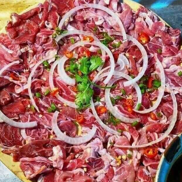Bắp bò cắt lát khay 500gr (Giao hỏa tốc HCM)