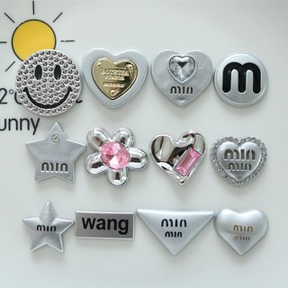 Jibbitz, sticker, charm nhựa trang trí dép sục, dép cross