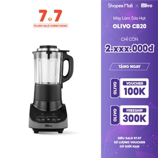 Máy Làm Sữa Hạt OLIVO CB20 - 12 Chức Năng - Công Suất 2000W - Livo Making Life Easier