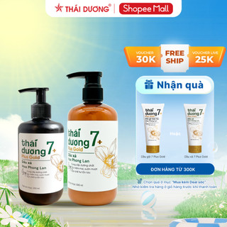 Dầu xả dược liệu thái dương 7 plus 250ml, 480ml - sao thái dương