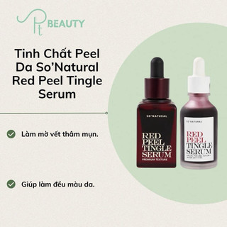 Tinh Chất Tái Tạo Da So'Natural Red Peel Tingle Serum