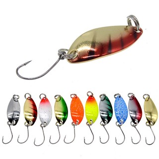 Mồi giả câu lure suối 3D, Mồi thìa câu lure thìa lure size 3G/3cm