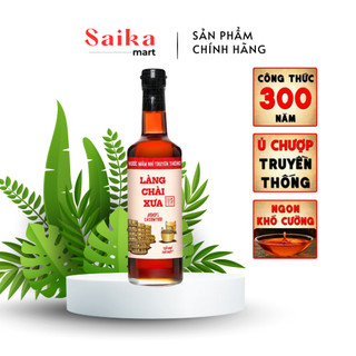  Làng Chài Xưa truyền thống nhãn đỏ chai thủy tinh 500ml cốt nhỉ đặc biệt