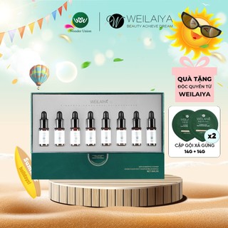 Tinh dầu dưỡng tóc Weilaiya Ginger Hair Root Nourishing Essence giúp ngăn rụng và kích thích mọc tóc 5ml x 8 lọ