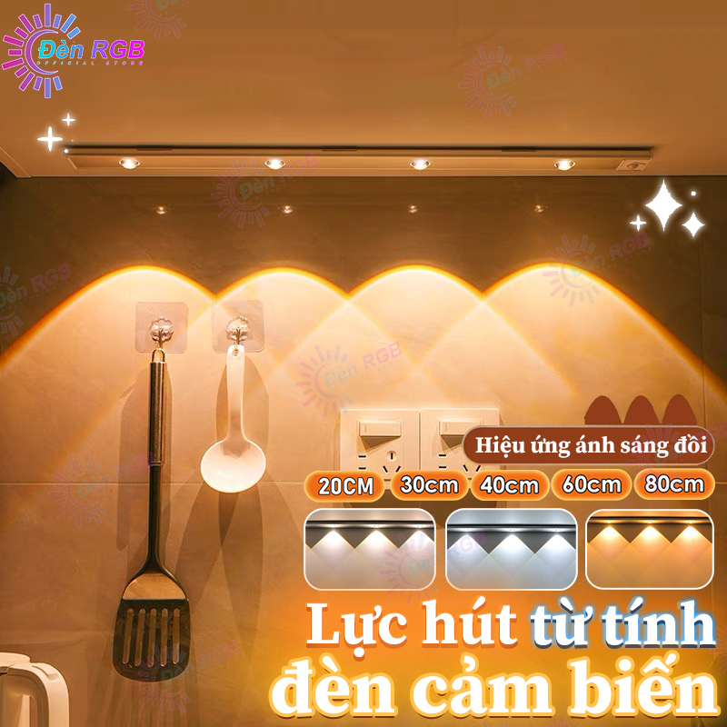 led đèn trang trí dễ dàng để cài đặt đèn cảm ứng điều chỉnh độ sáng đèn trang trí đèn led cảm ứng