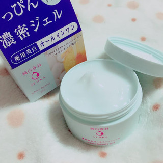 Gel dưỡng trắng da, mờ nám Shiseido Senka White Beauty All in One Gel 100g - Nhật Bản