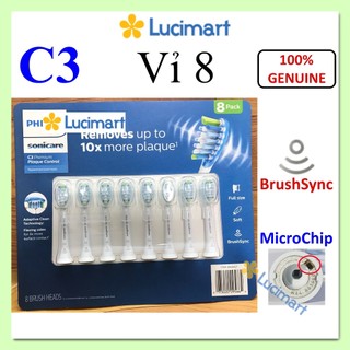 Đầu bàn chải điện Phi.lips Sonicare Premium C3 [Hàng Đức]