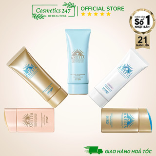 Kem chống nắng Anessa Perfect UV Sunscreen Skincare Milk SPF 50+ PA++