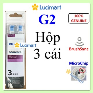Đầu bàn chải điện Philips Sonicare G2 Optimal Gum Health [Hàng Đức]