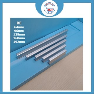 Tay nắm pe, tay nắm cửa tủ gỗ, nhôm mờ