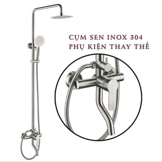 Cụm sen tắm nóng lạnh Inox 304 cao cấp MR09 có 3 chế độ xoay phù hợp các mẫu sen cây