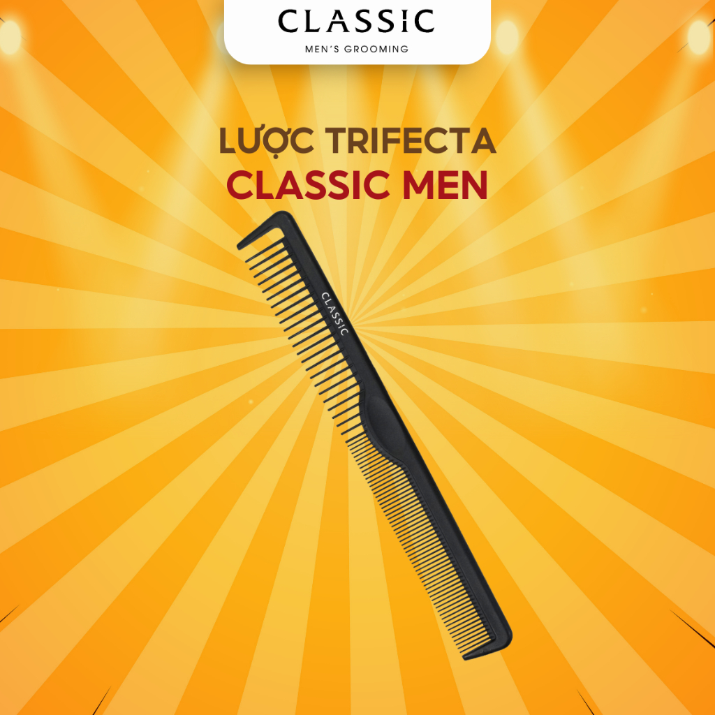 Lược chải tóc Classic Men Coarse/Fine Comb