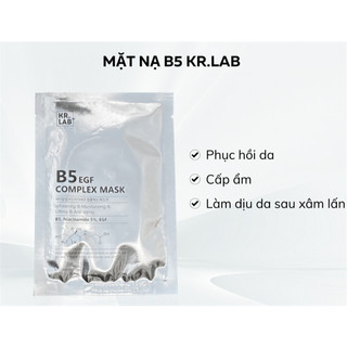 Mặt Nạ B5 EGF Complex Mask Kr.Lab Cấp Ẩm Phục Hồi Da