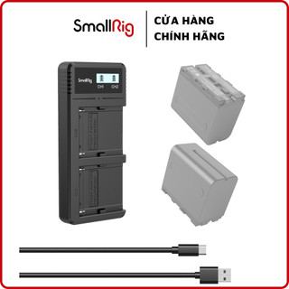 Dock sạc pin smallrig np-f970 battery charger 4086 for sony | hàng chính hãng