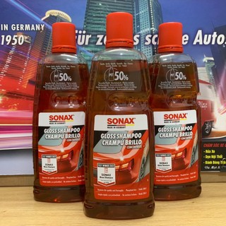 Nước rửa xe cao cấp 2in1 siêu bóng - SONAX (Rửa & Wax bóng sơn) - 313341 & 314300