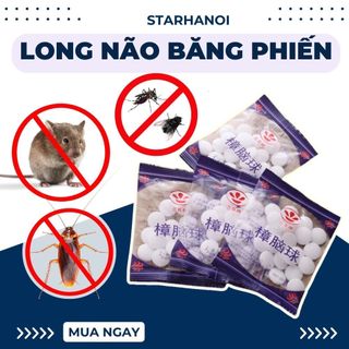 BĂNG PHIẾN, LONG NÃO THƠM KHỬ MÙI, ĐUỔI KIẾN GIÁN CÔN TRÙNG GÓI 20 VIÊN